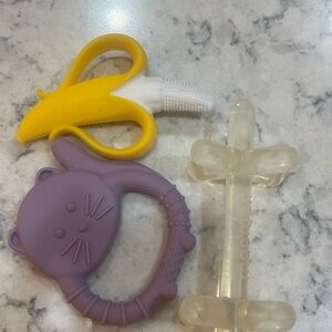 Silicone Baby Teethers. Like New